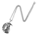 Pendentif Loup<br> Lune - Loup-Faction