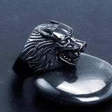 Bague Loup<br> Homme - Loup-Faction