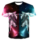 T-Shirt Loup<br> Jumeaux - Loup-Faction