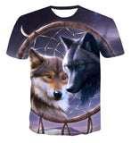 T-Shirt Loup<br> Attrape-Rêves - Loup-Faction