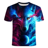 T-Shirt Loup<br> Yeux De Loup - Loup-Faction