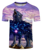 T-Shirt Loup<br> Indien d'Amérique - Loup-Faction