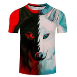 T-Shirt Loup<br> Solitaire - Loup-Faction