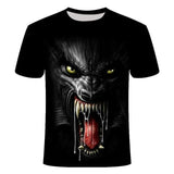 T-Shirt Loup<br> Des Ténèbres - Loup-Faction